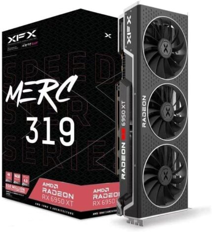 XFX Speedster MERC319 RX 6950XT Black Gaming Graphics